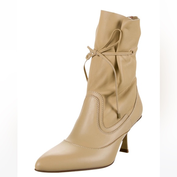 $1,000 - Zimmermann Soft Gathered Ankle Boots - Picture 2 of 5